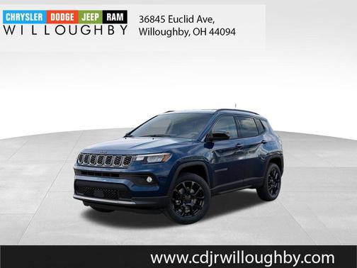 Fathom Blue Pearlcoat 2026 Jeep Compass Latitude