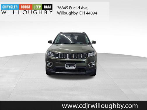 Olive Green Pearlcoat 2019 Jeep Compass Limited