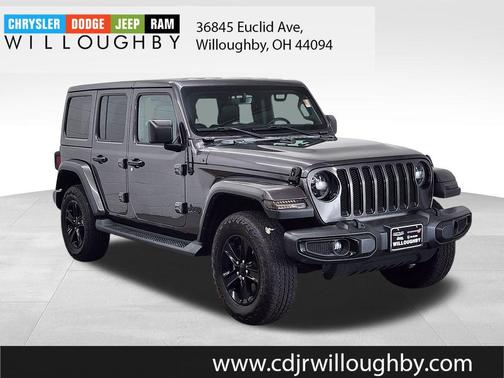 Granite Crystal Clearcoat Metallic 2021 Jeep Wrangler Unlimited Sahara Altitude