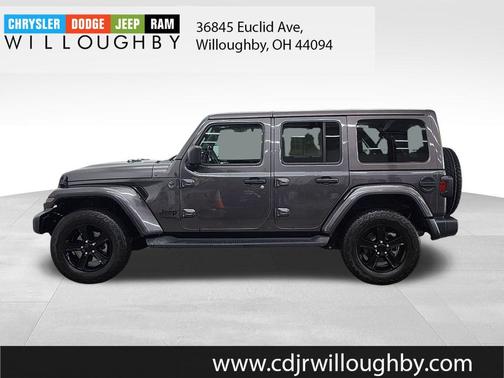 Granite Crystal Clearcoat Metallic 2021 Jeep Wrangler Unlimited Sahara Altitude