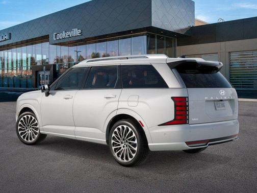 Creamy White Pearl 2026 Hyundai Palisade Hybrid Calligraphy