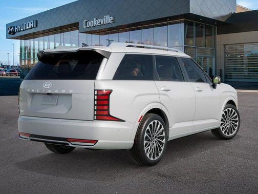 Creamy White Pearl 2026 Hyundai Palisade Hybrid Calligraphy