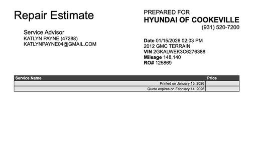 2012 GMC Terrain SLT-2