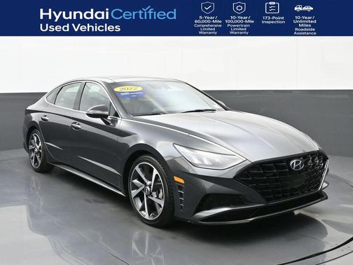 Portofino Gray 2022 Hyundai SONATA SEL Plus