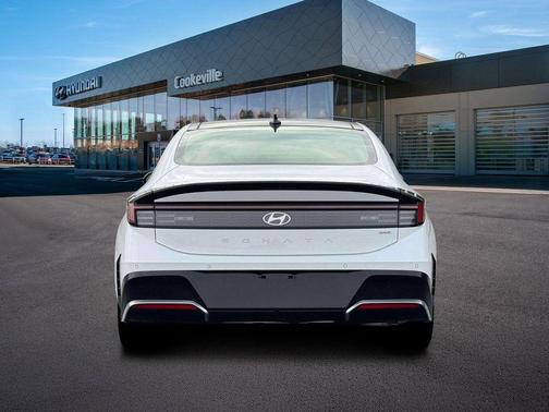 Serenity White 2026 Hyundai SONATA Hybrid Limited
