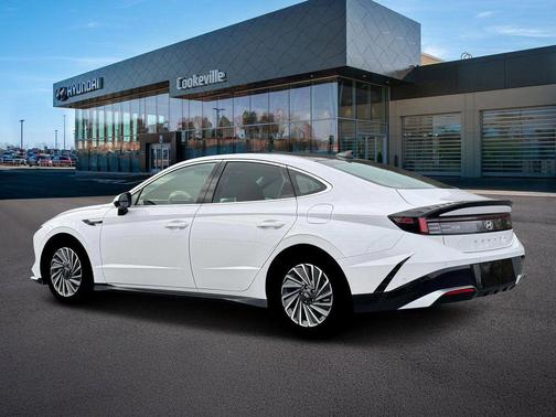 Serenity White 2026 Hyundai SONATA Hybrid Limited