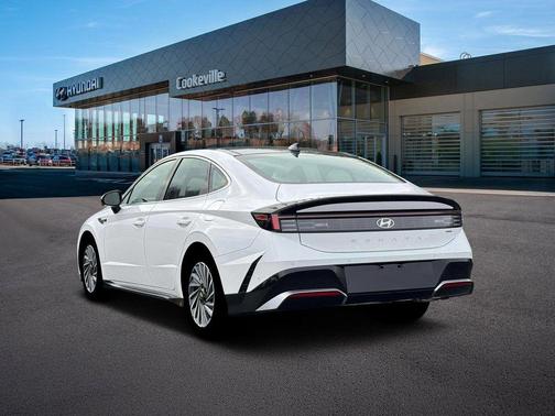Serenity White 2026 Hyundai SONATA Hybrid Limited