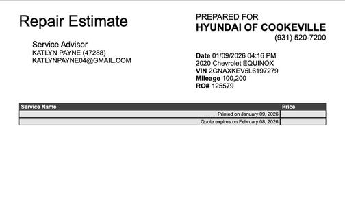 2020 Chevrolet Equinox 1LT