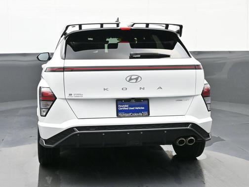 Atlas White 2024 Hyundai KONA N Line