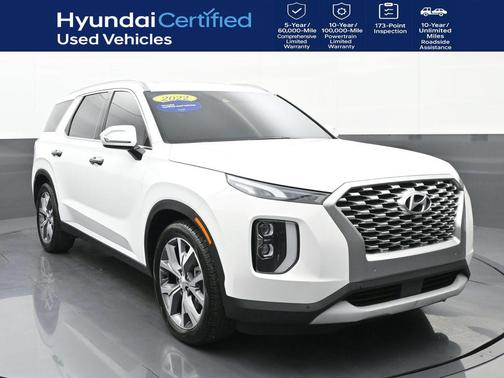 Hyper White 2022 Hyundai PALISADE SEL
