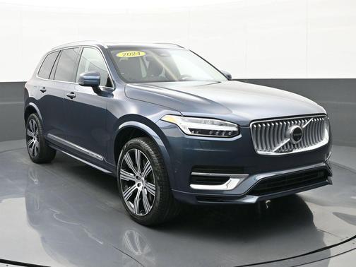 Denim Blue Metallic 2024 Volvo XC90 Recharge Plug-In Hybrid T8 Plus 6-Seater