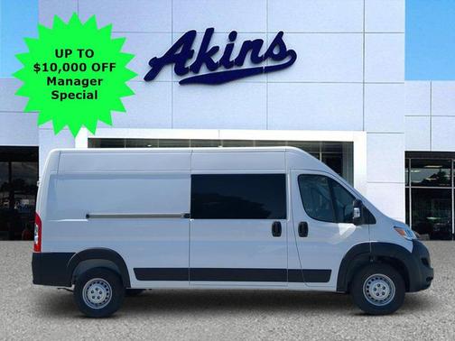 Bright White Clearcoat 2026 RAM ProMaster 2500 Tradesman