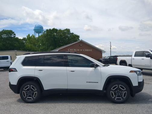 Bright White Clearcoat 2026 Jeep Cherokee Limited