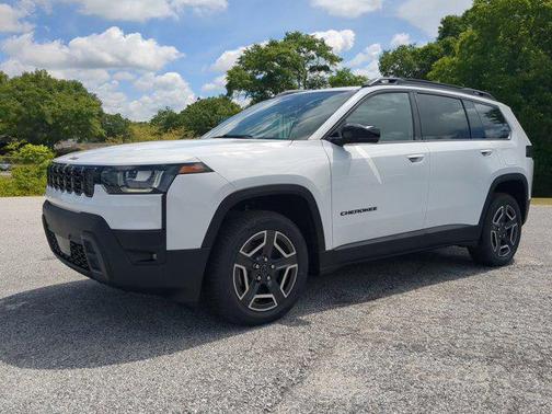 Bright White Clearcoat 2026 Jeep Cherokee Limited