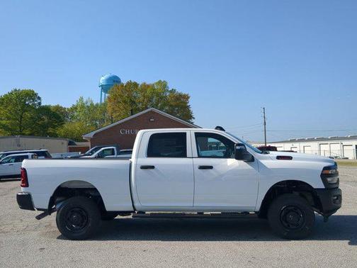 Bright White Clearcoat 2026 RAM 2500 Tradesman Crew Cab 4x4 6'4' Box