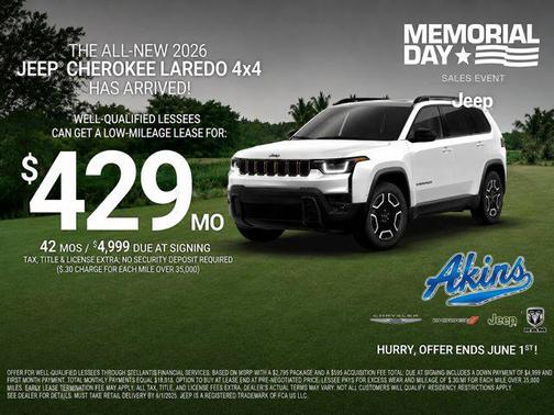 Bright White Clearcoat 2026 Jeep Cherokee Overland