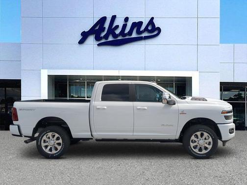 Bright White Clearcoat 2026 RAM 2500 Laramie Crew Cab 4x4 6'4' Box