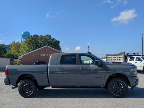 Ceramic Gray Clearcoat 2026 RAM 2500 Laramie Mega Cab 4x4 6'4' Box