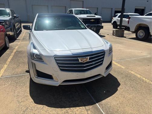 Crystal White Tricoat 2018 Cadillac CTS 3.6L Luxury