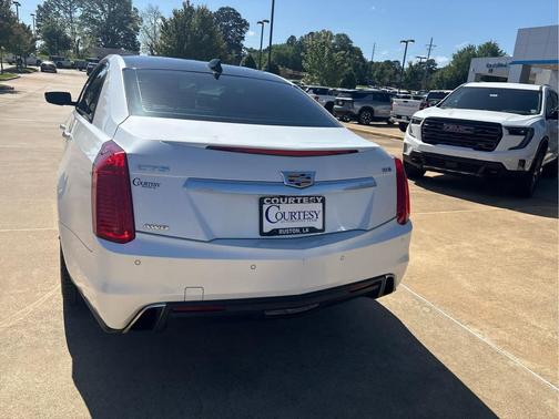 Crystal White Tricoat 2018 Cadillac CTS 3.6L Luxury