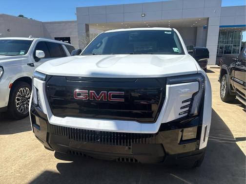 Summit White 2026 GMC Sierra EV Standard Range Elevation