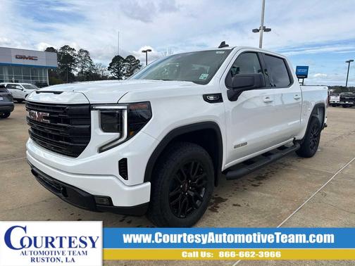 Summit White 2026 GMC Sierra 1500 Elevation