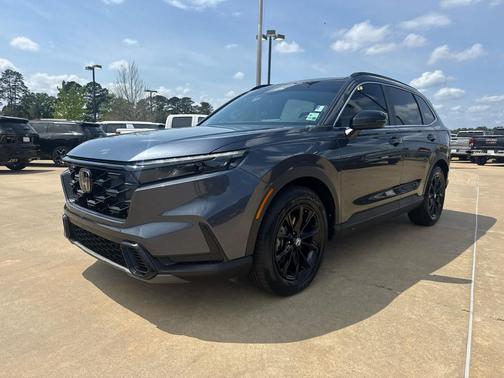 Meteorite Gray Metallic 2025 Honda CR-V Hybrid Sport FWD