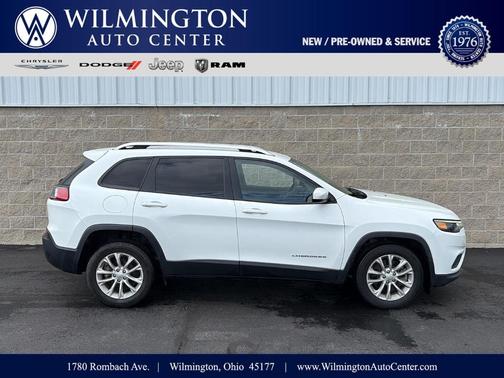 Bright White Clearcoat 2020 Jeep Cherokee Latitude