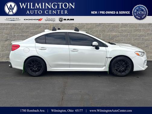 Crystal White Pearl 2017 Subaru WRX Base