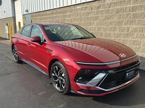 Red 2025 Hyundai SONATA SEL