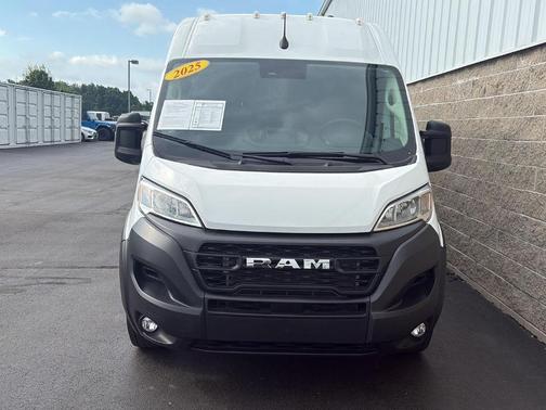 Bright White Clearcoat 2025 RAM ProMaster 2500 High Roof