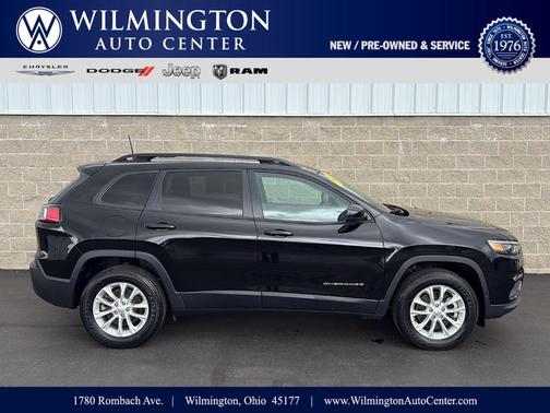 Diamond Black 2022 Jeep Cherokee Latitude Lux