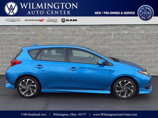 Electric Storm Blue 2018 Toyota Corolla iM Base