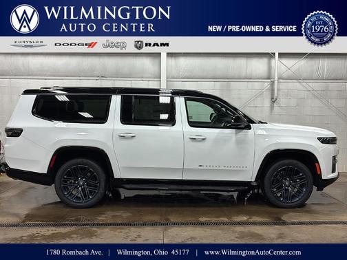 Bright White Clearcoat 2026 Jeep Grand Wagoneer L 85TH ANNIVERSARY