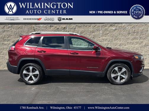 Velvet Red Pearlcoat 2020 Jeep Cherokee Limited