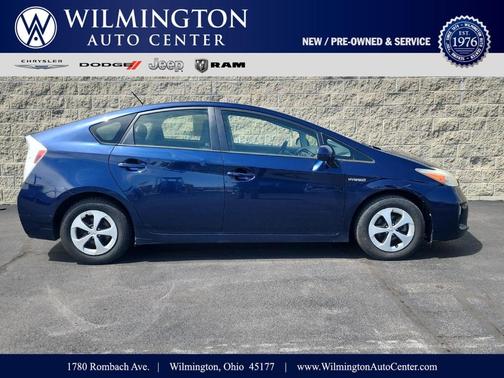 Nautical Blue Metallic 2012 Toyota Prius Two