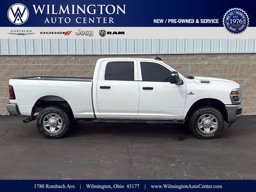 Bright White Clearcoat 2025 RAM 2500 Tradesman