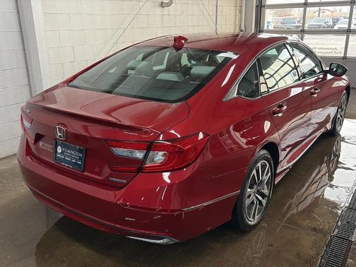 Radiant Red Metallic 2019 Honda Accord Hybrid EX