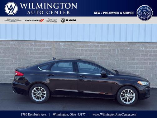 Agate Black 2019 Ford Fusion SE