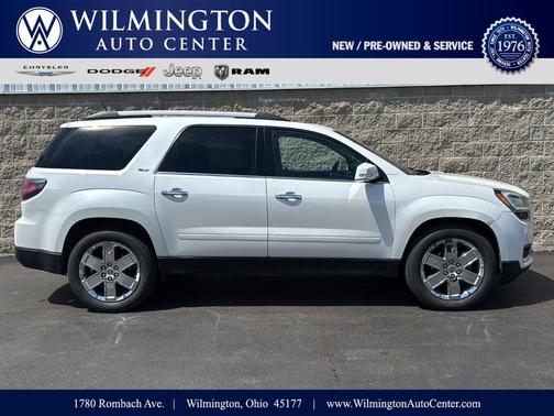 White Frost Tri-Coat 2017 GMC Acadia Limited Limited