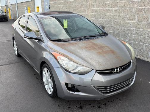 Harbor Gray Metallic 2012 Hyundai ELANTRA Limited