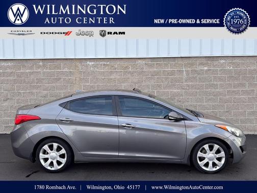 Harbor Gray Metallic 2012 Hyundai ELANTRA Limited