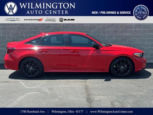 Rallye Red 2025 Honda Civic Sport