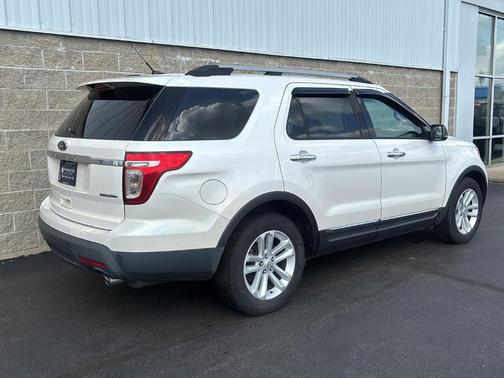 White Platinum Tri-Coat Metallic 2013 Ford Explorer XLT