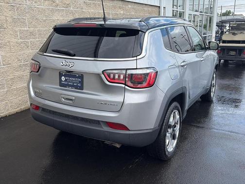 Billet Silver Metallic Clearcoat 2019 Jeep Compass Limited