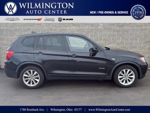 Black Sapphire Metallic 2014 BMW X3 xDrive28i