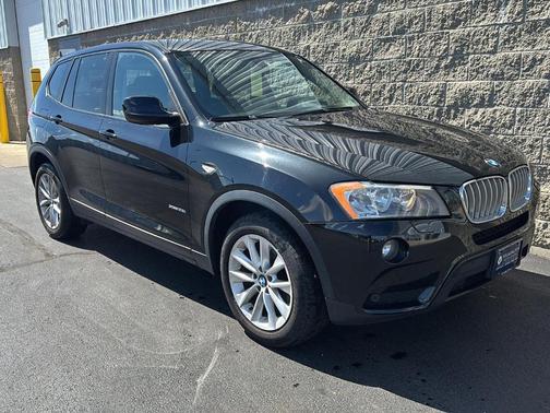 Black Sapphire Metallic 2014 BMW X3 xDrive28i