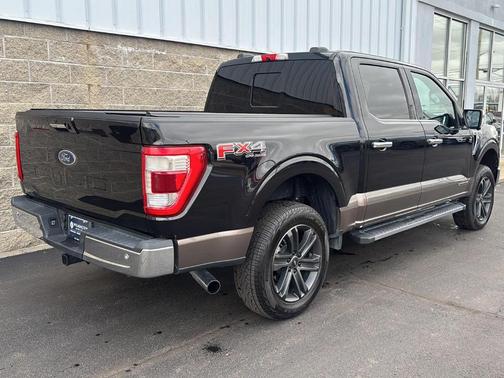 Agate Black 2021 Ford F-150 Lariat