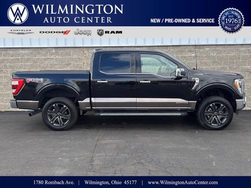 Agate Black Metallic 2021 Ford F-150 Lariat