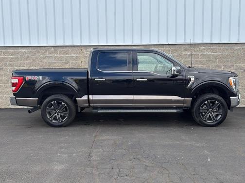 Agate Black 2021 Ford F-150 Lariat
